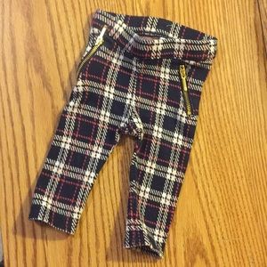 Janie and Jack Plaid Winter Pants